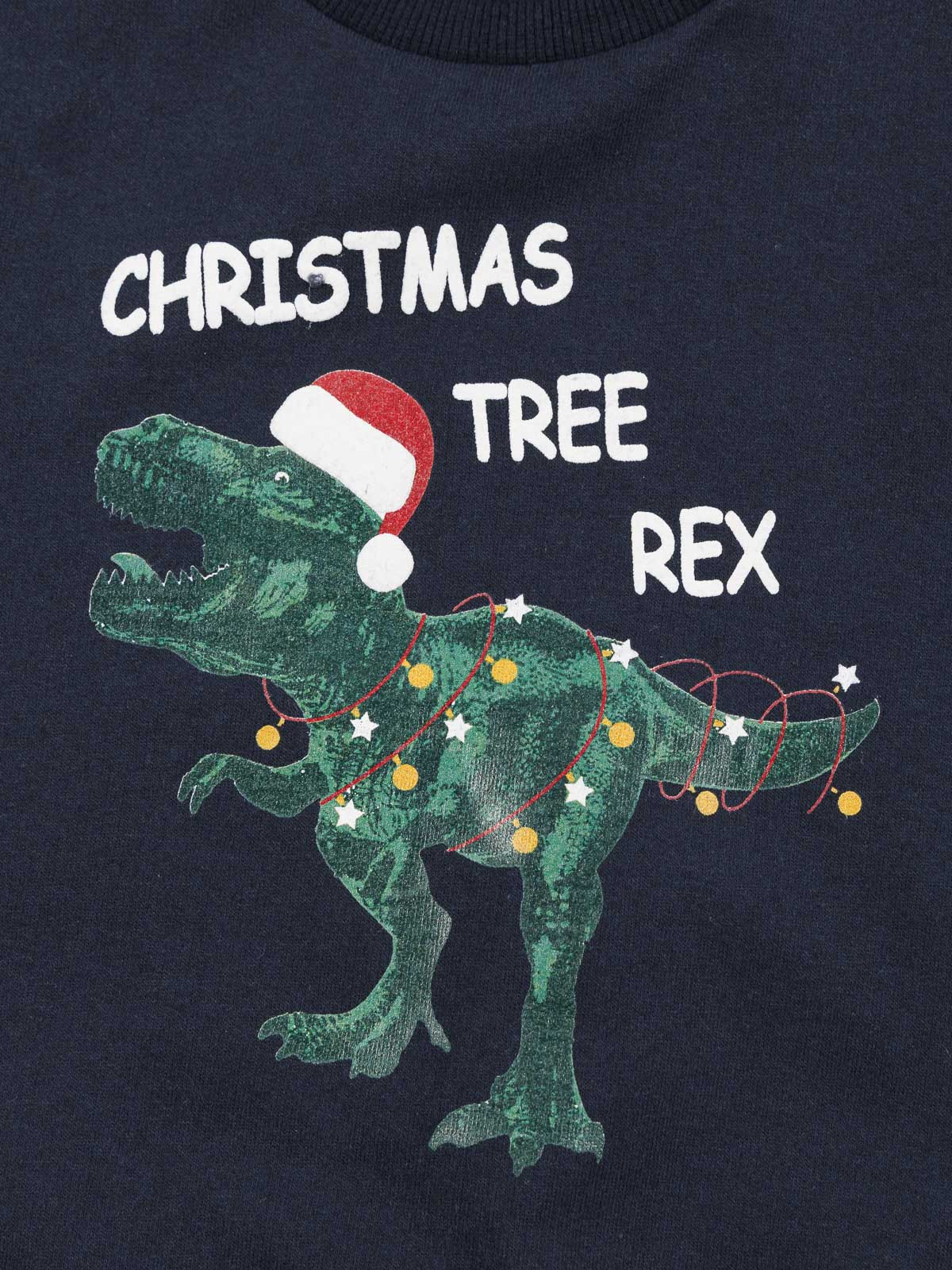 Sweat Noël dinosaure garçon(3-12A)