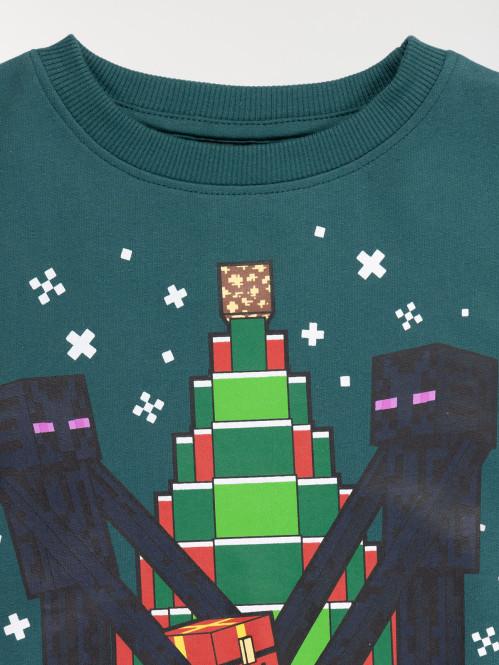 Sweat de Noël Minecraft...