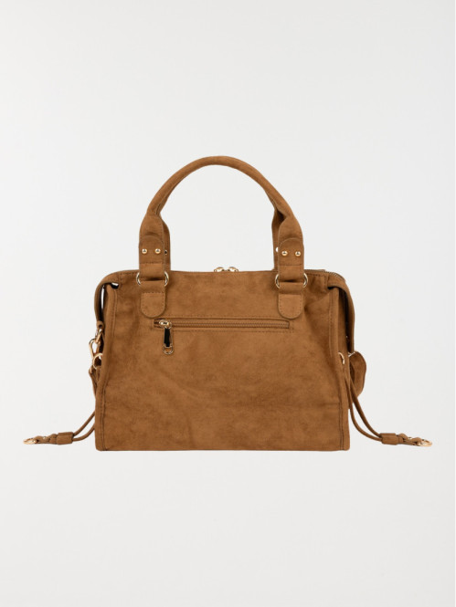 Sac à main détails dorés femme