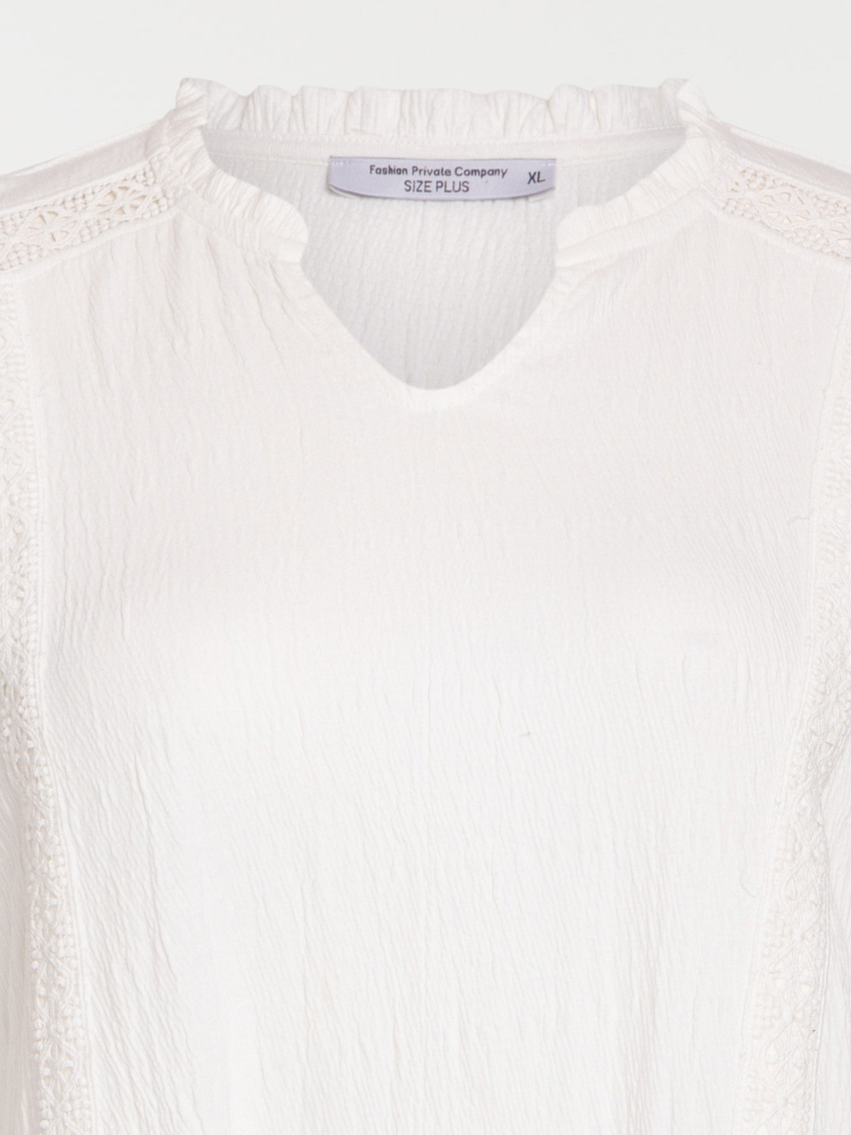 T-shirt écru femme grande taille T-shirt écru femme grande taille