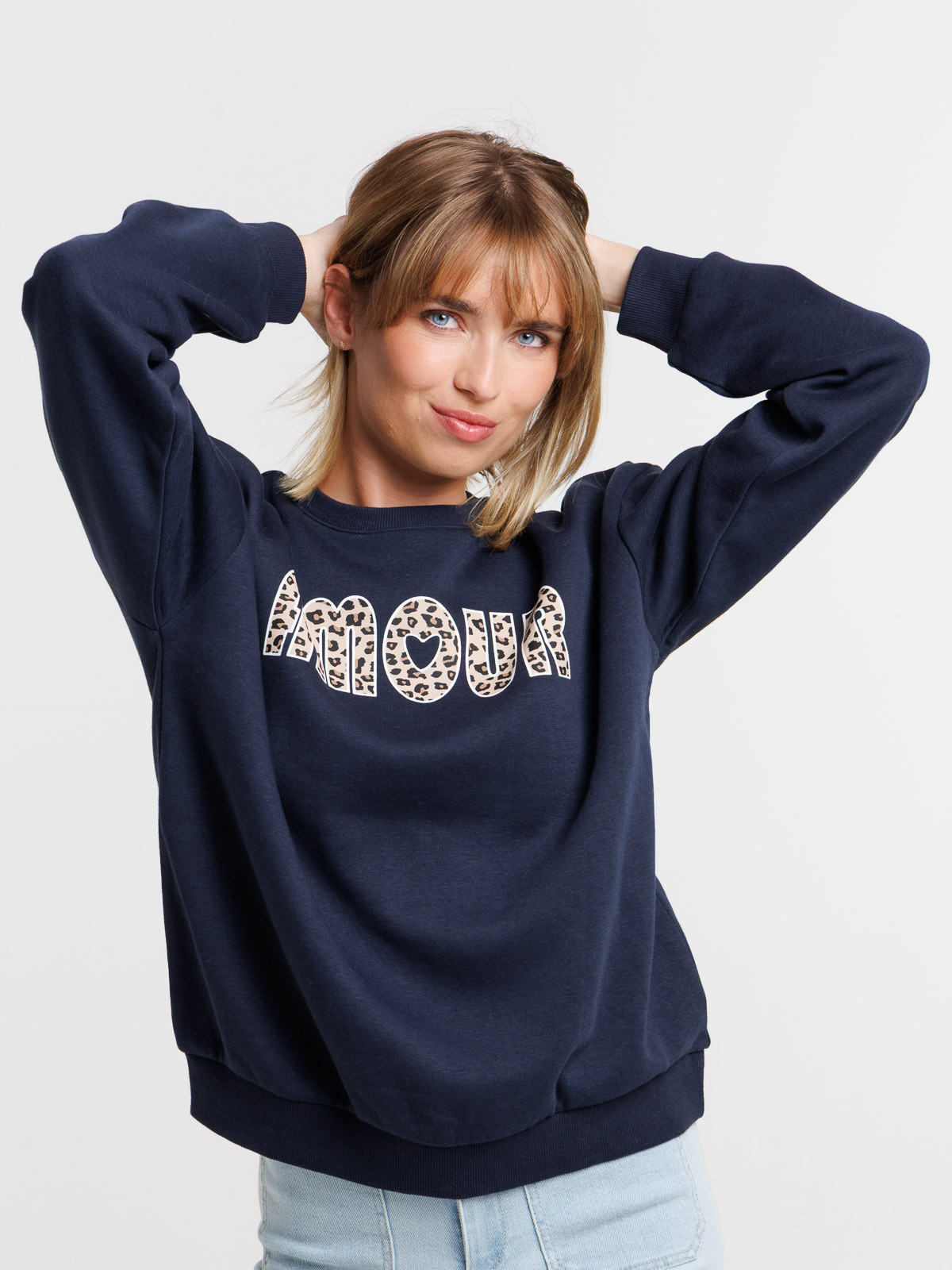 Sweat amour léopard femme Sweat amour léopard femme