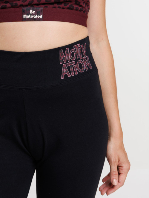 Legging sport motivation femme