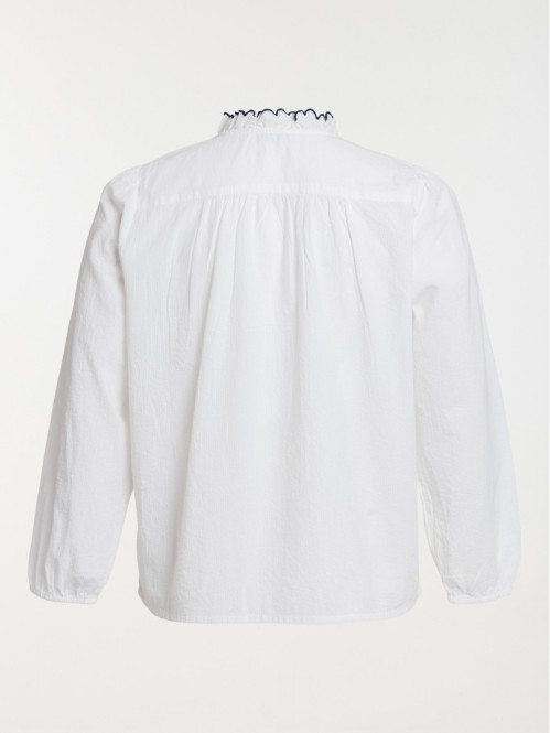 Chemise col montant grande...