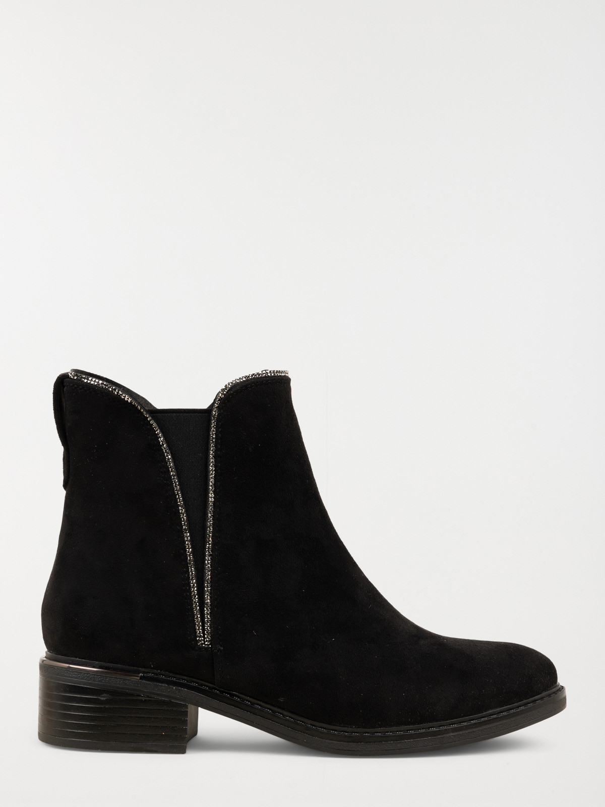 Bottines détails brillants femme (36-41)