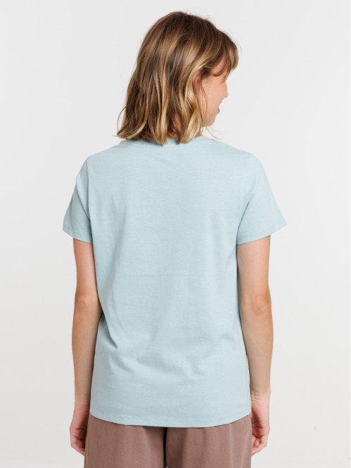 T-shirt imprimé bleu...
