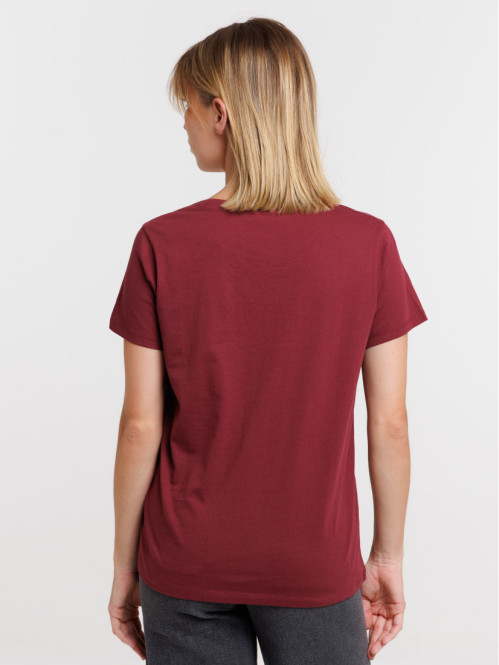 T-shirt Amour bordeaux...