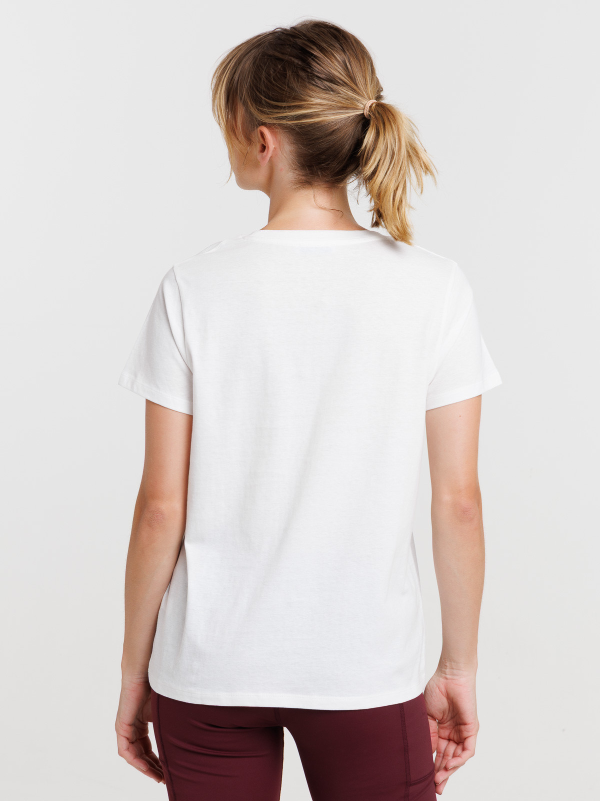 T-shirt Amour léopard femme