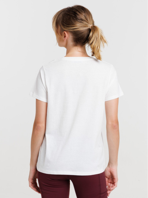 T-shirt Amour léopard femme