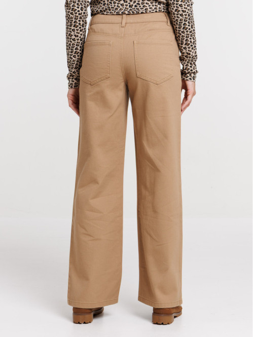 Pantalon coupe large en...