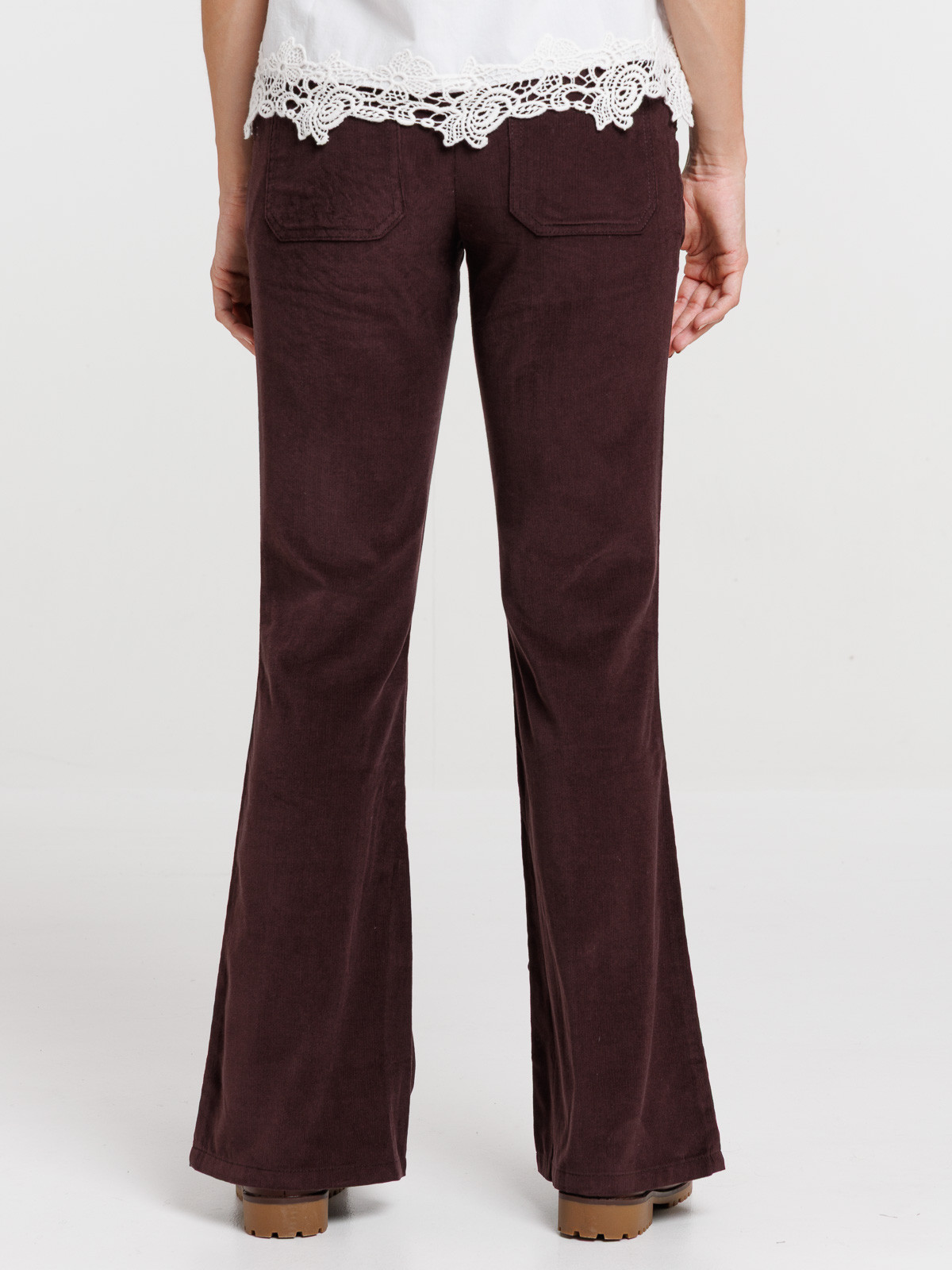 Pantalon flare velours femme Pantalon flare velours femme