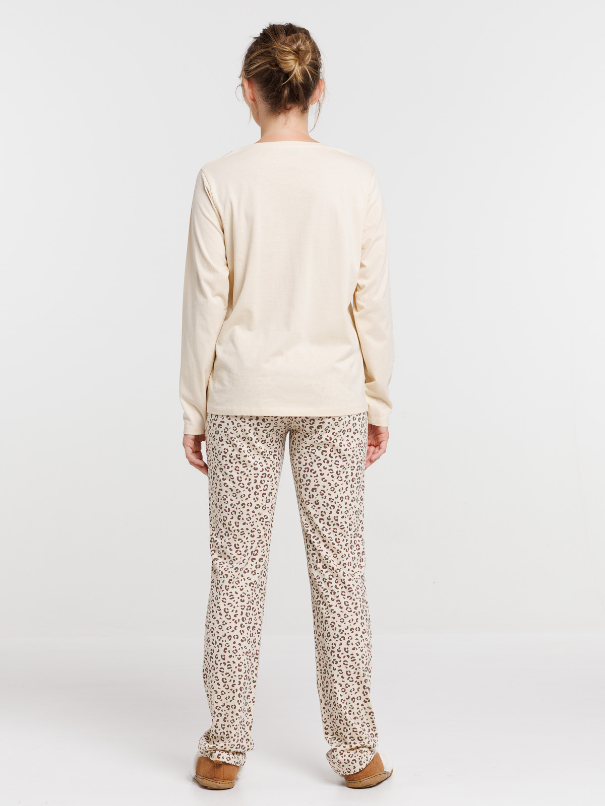 Pyjama léopard femme