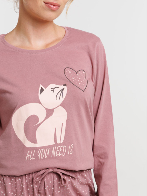 Pyjama chat femme Pyjama chat femme