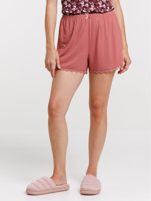 Bas de pyjama short blush...