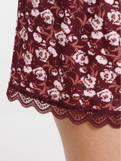 Bas de pyjama short fleuri...