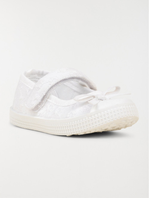 Tennis broderie anglaise fille (20-23)