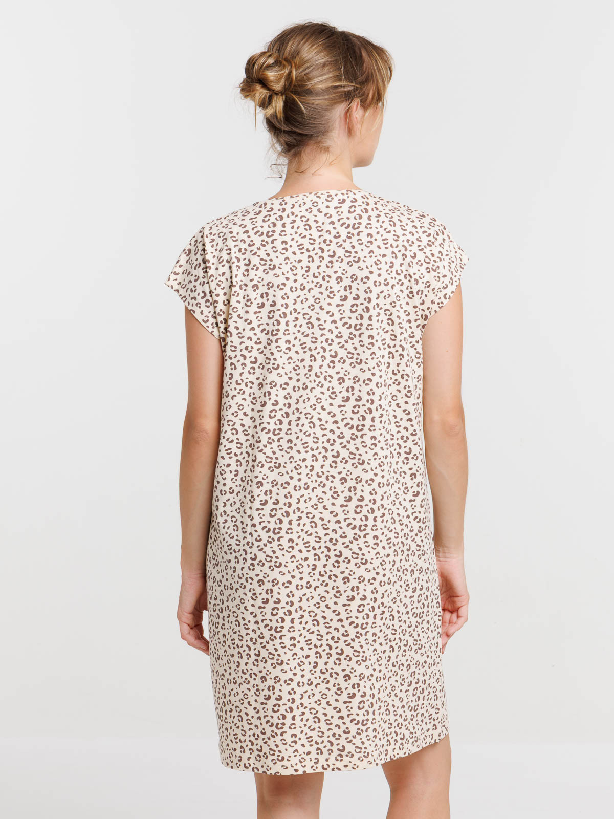 Chemise de nuit léopard femme