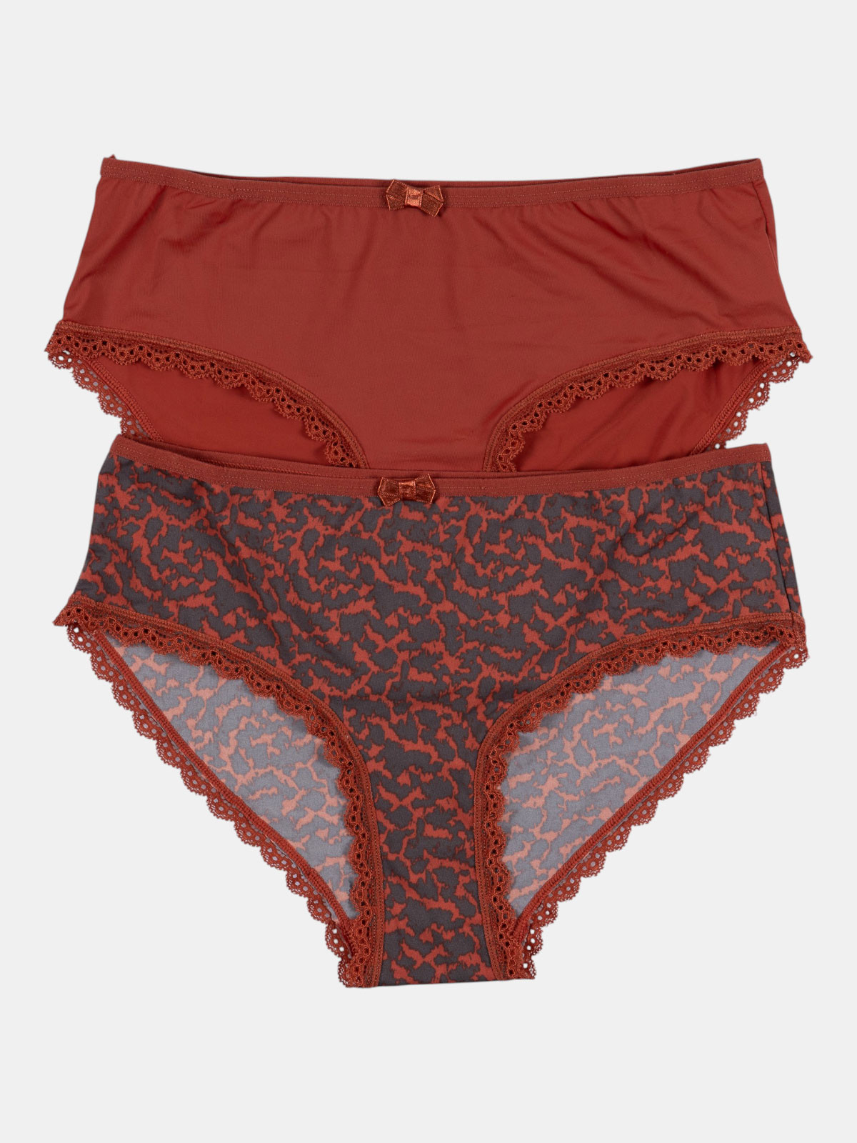 Lot de 2 shorties léopard femme (S-XL)