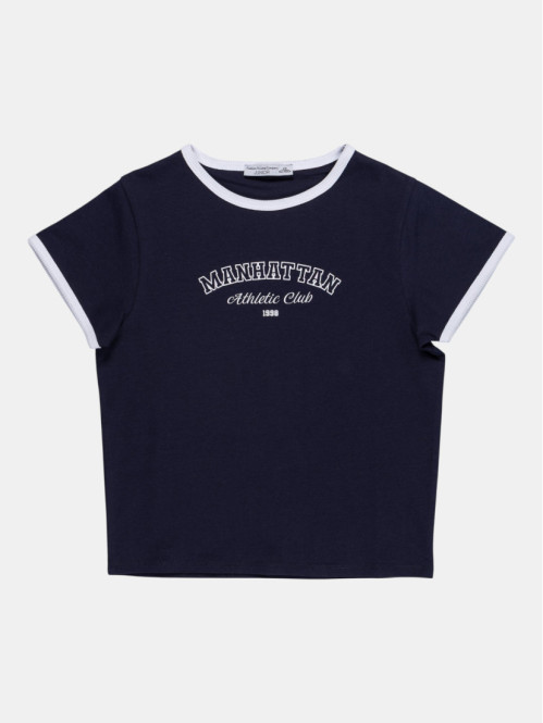 T-shirt bleu Manhattan...