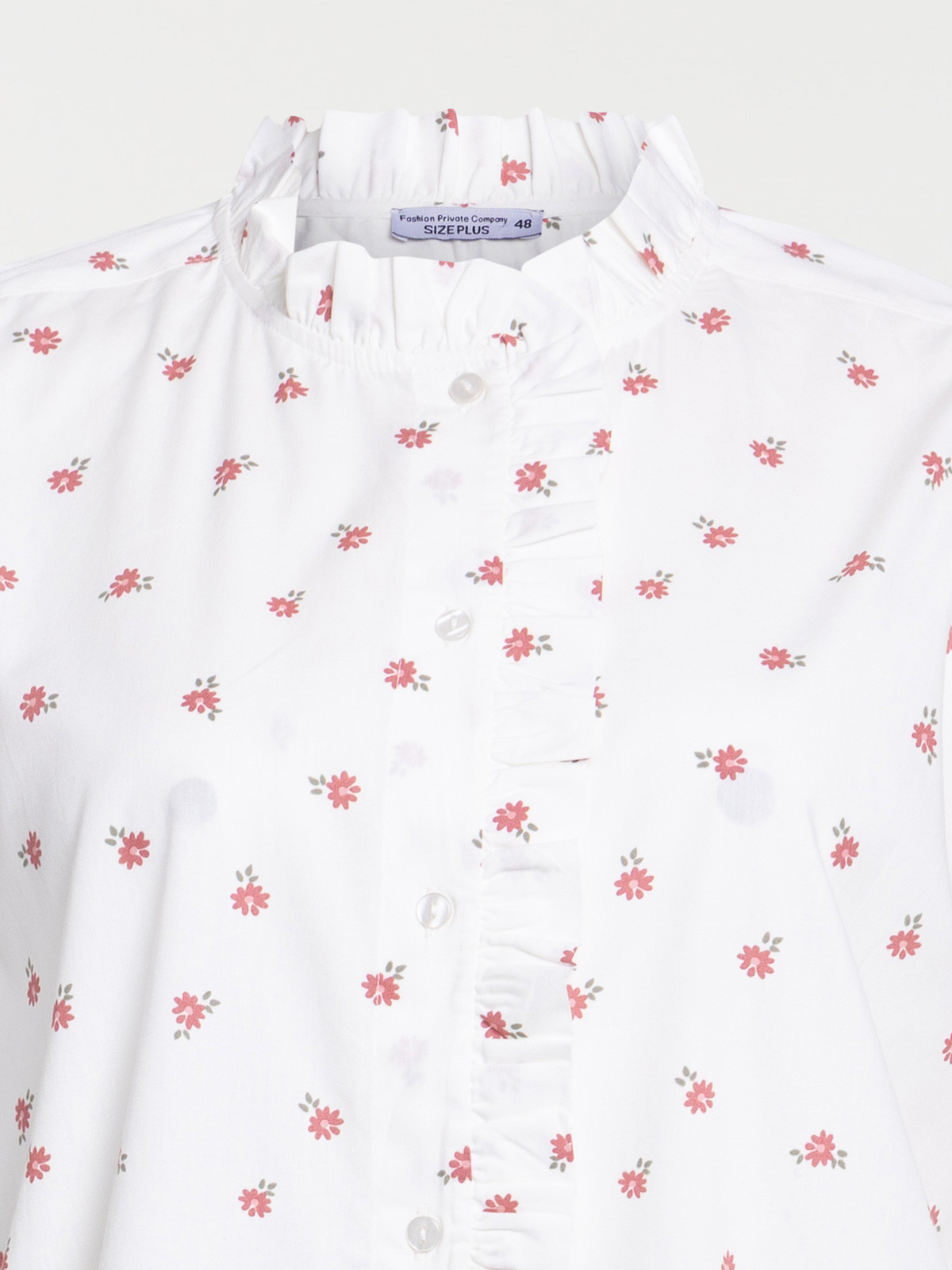 Chemise fleurie grande taille femme Chemise fleurie grande taille femme