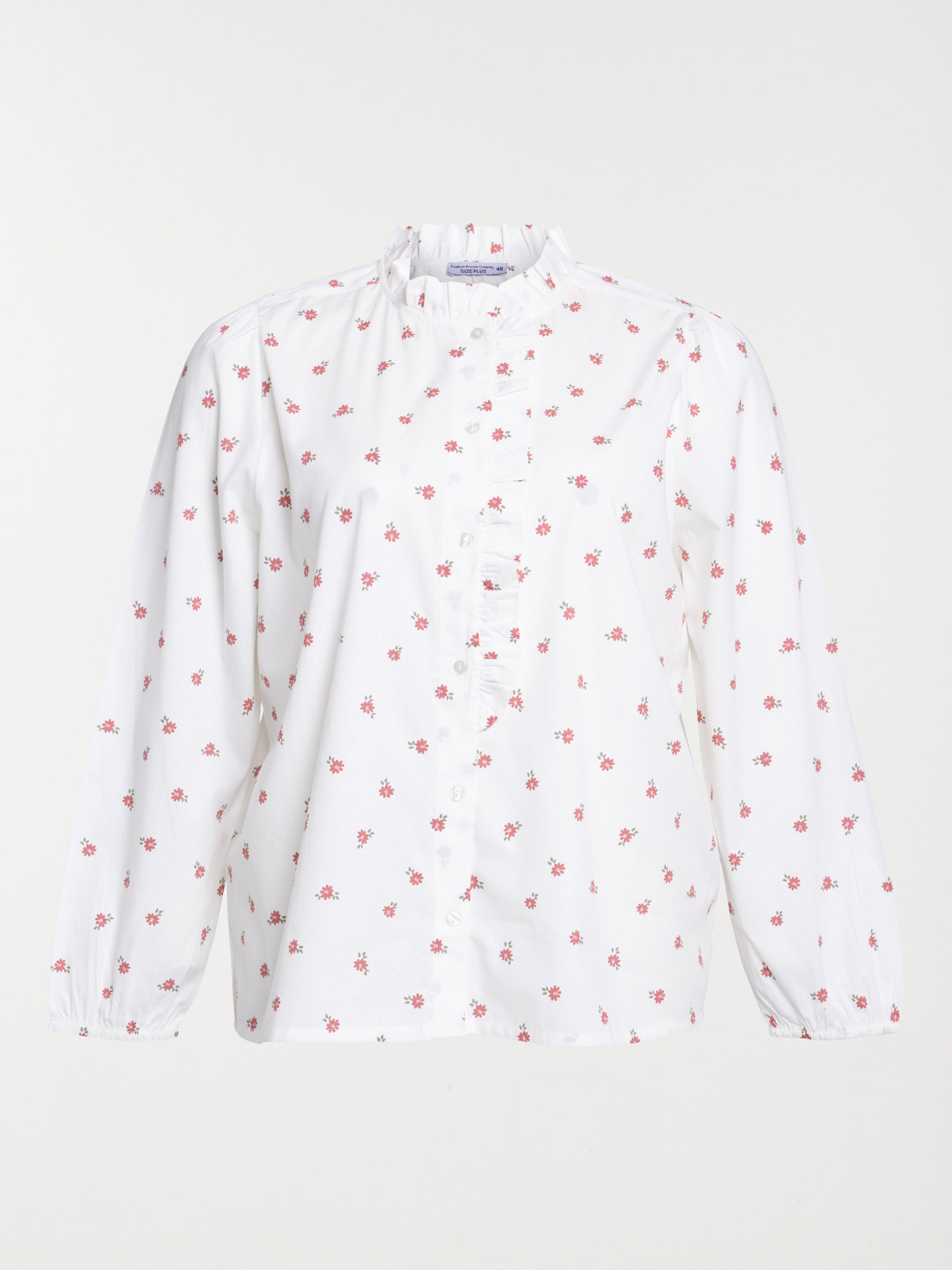 Chemise fleurie grande taille femme Chemise fleurie grande taille femme