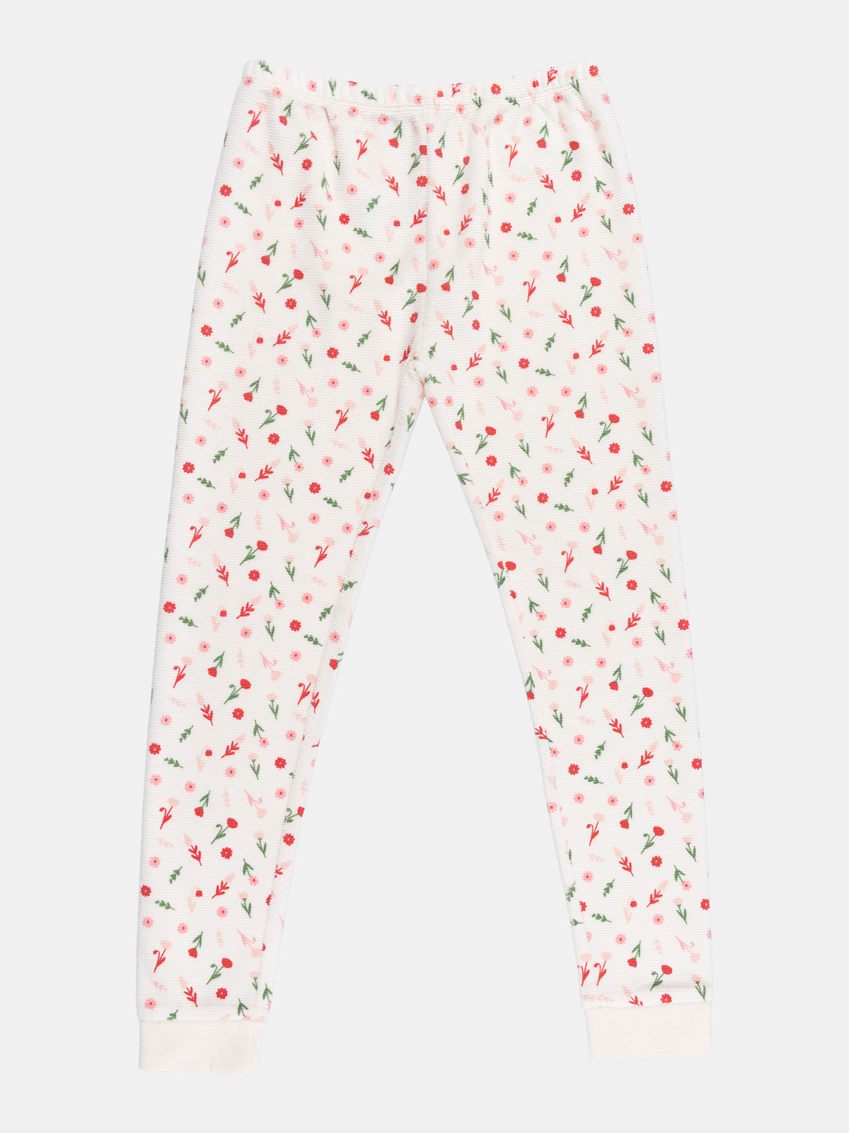 Pyjama fleuri en velours fille (3-8A) Pyjama fleuri en velours fille (3-8A)