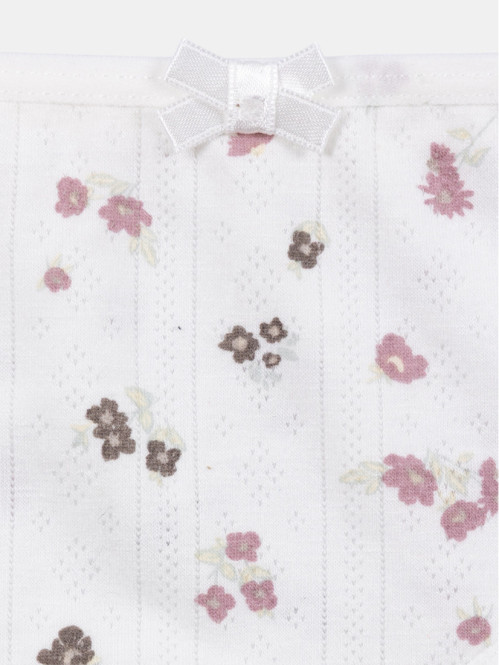 Lot de 2 shorties fleurs...