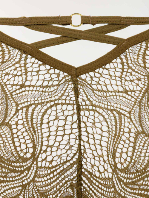 Shorty dentelle graphique...