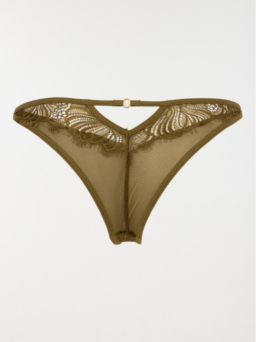 Tanga dentelle graphique...