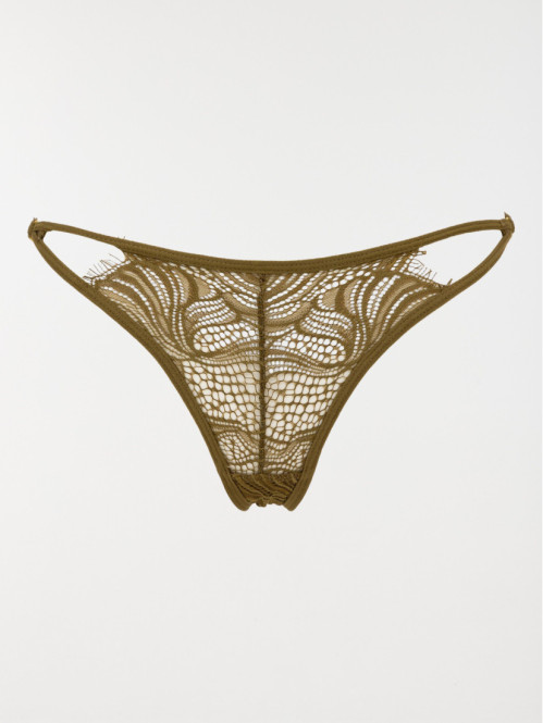 Tanga dentelle graphique...