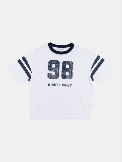 Tee-shirt blanc 98 fille...