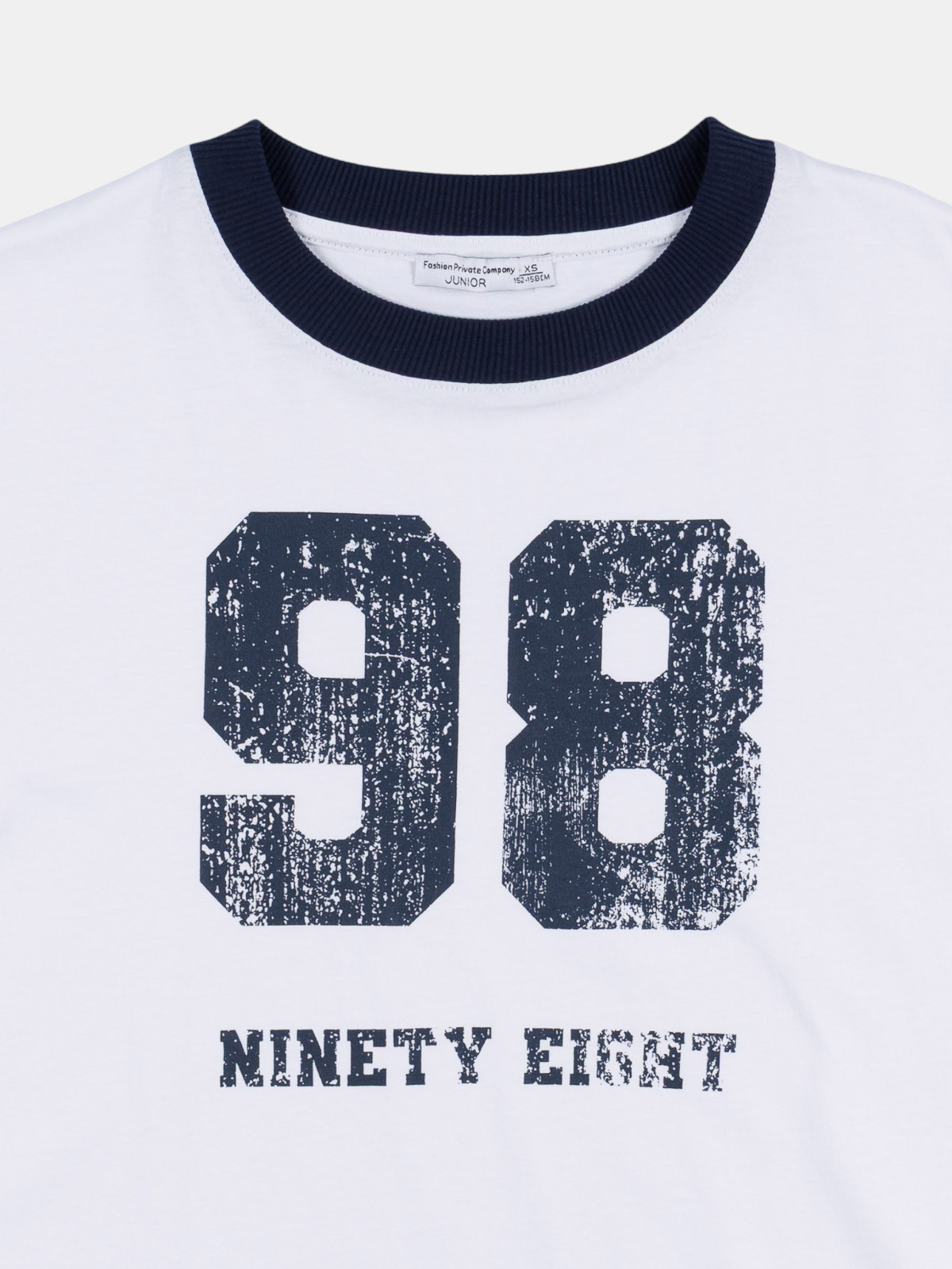 Tee-shirt blanc 98 fille (XXS-M) Tee-shirt blanc 98 fille (XXS-M)