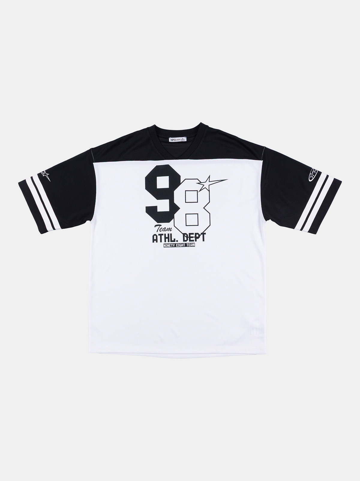 T-shirt col V numéro 98 garçon (XXS-M) T-shirt col V numéro 98 garçon (XXS-M)