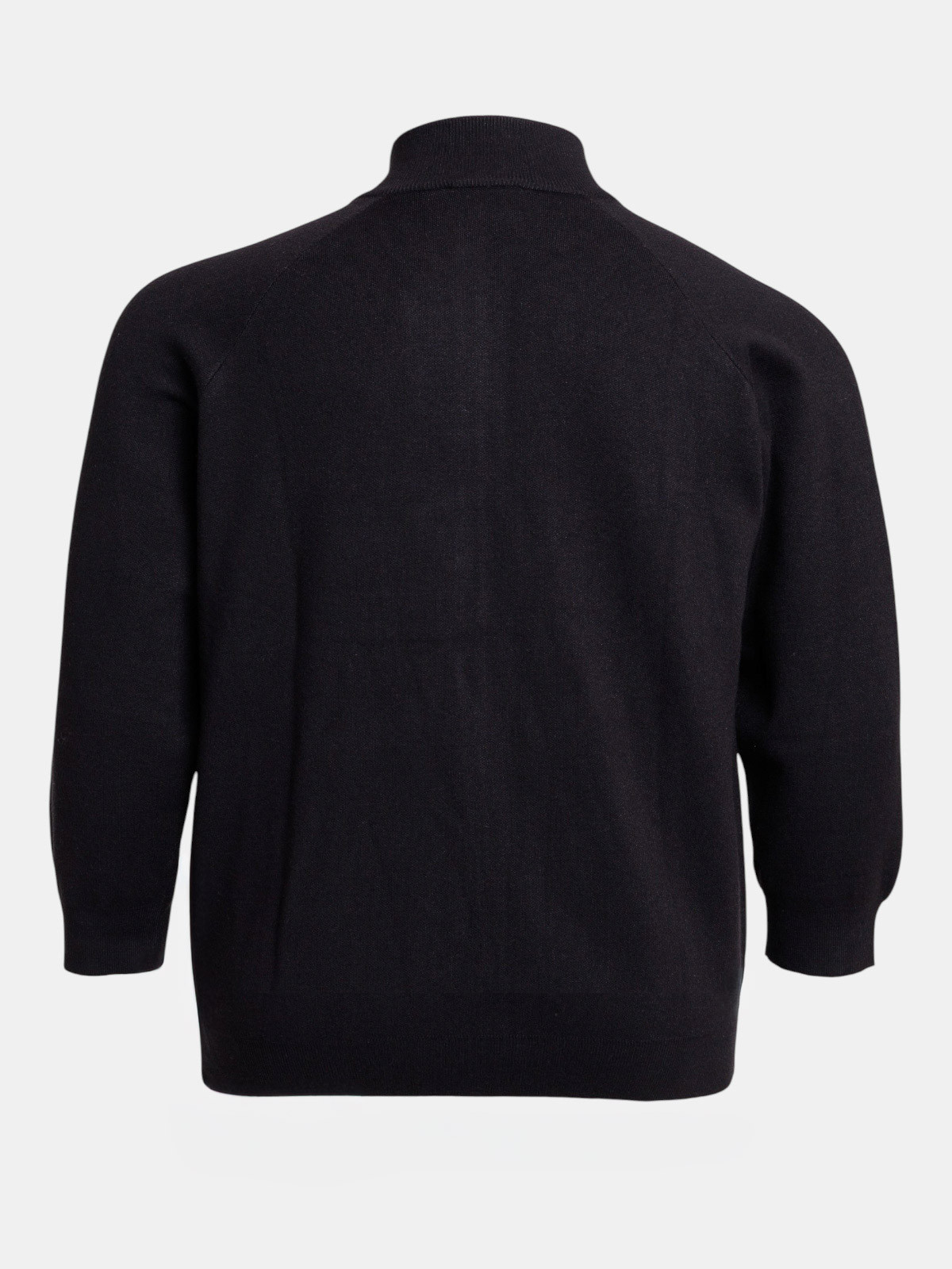 Gilet noir zippé homme grande taille