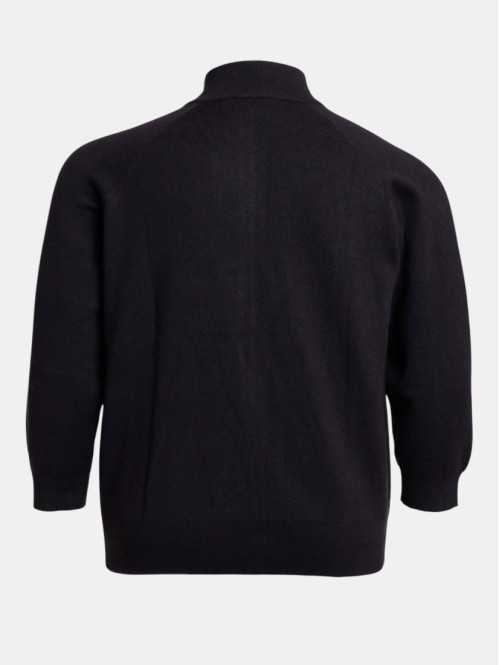 Gilet noir zippé homme...