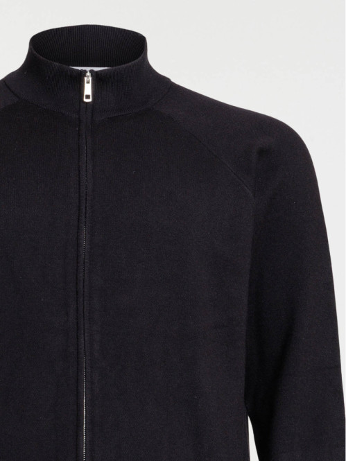 Gilet noir zippé homme...