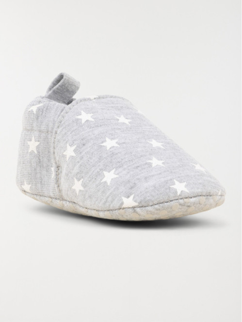 Bottons étoiles gris garçon...