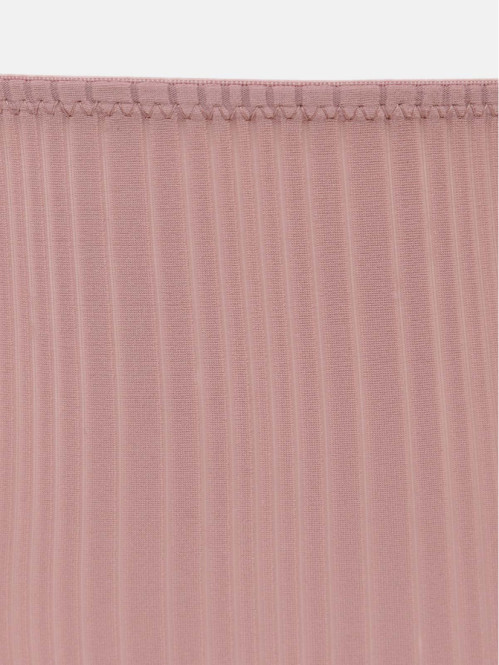 Shorty bi-matière mauve...