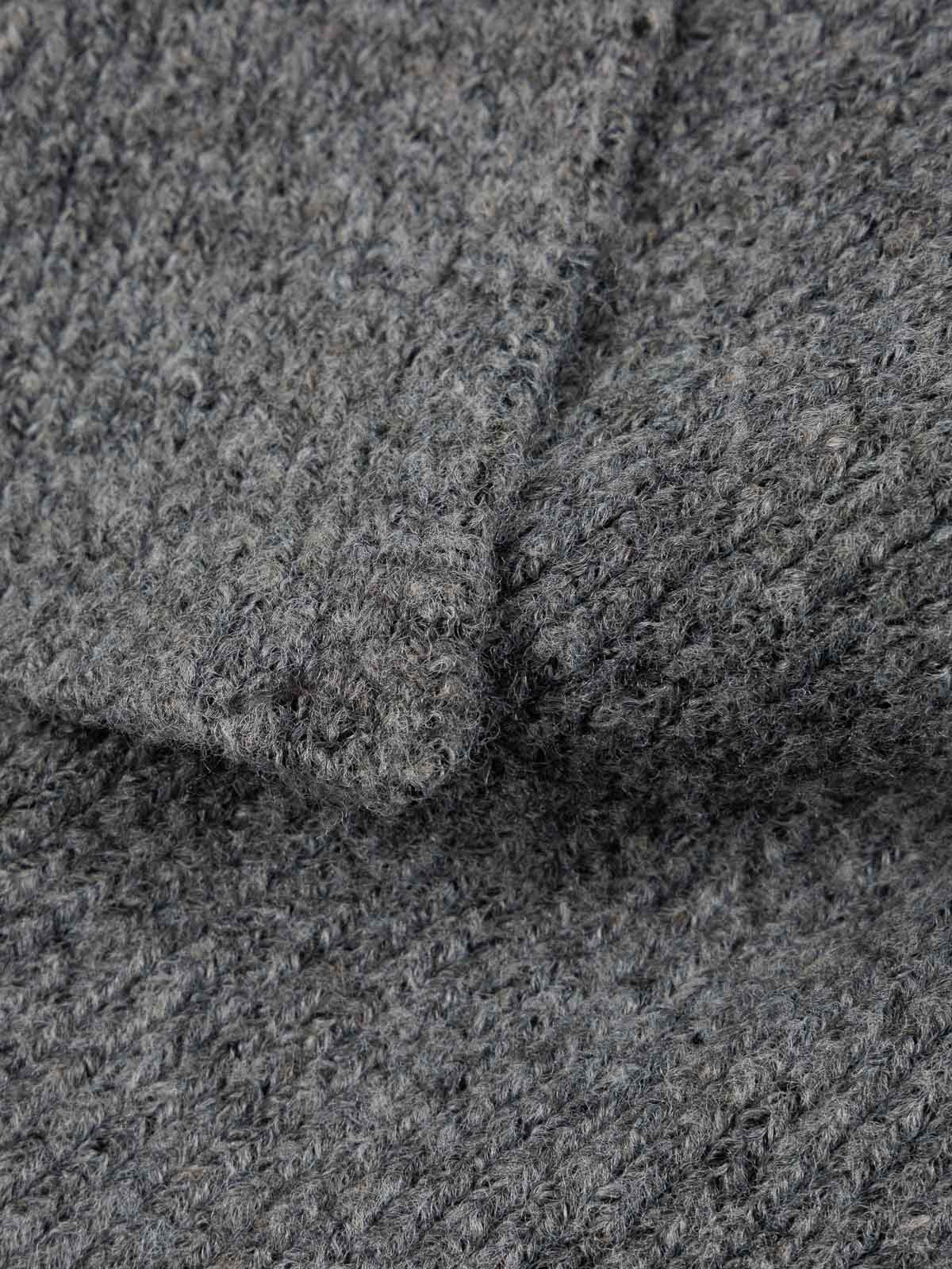 Echarpe basique gris moyen chiné femme