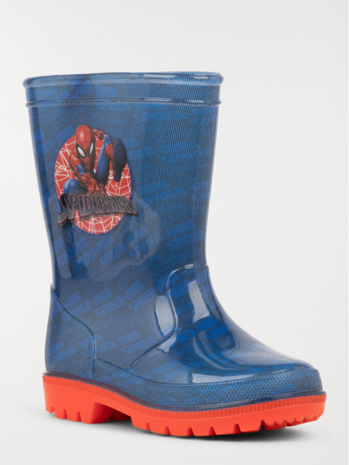 Bottes de pluie Spiderman...