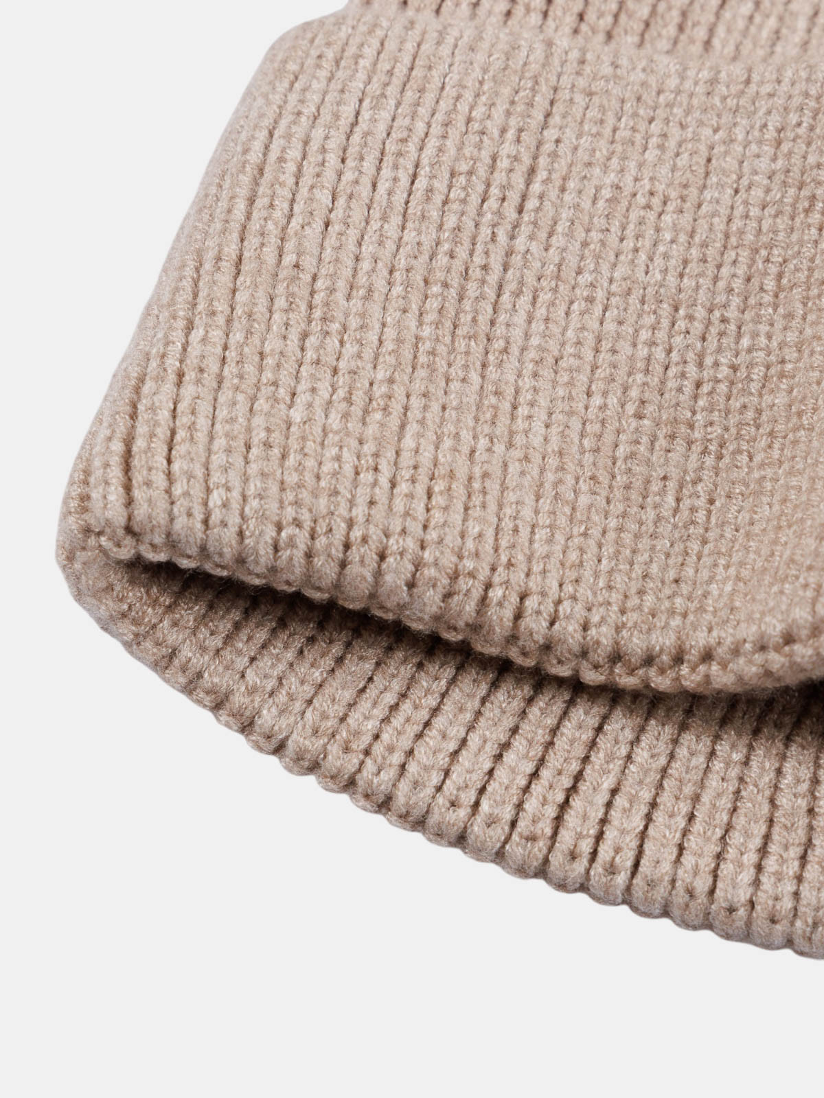 Bonnet coloris camel chiné fille Bonnet coloris camel chiné fille