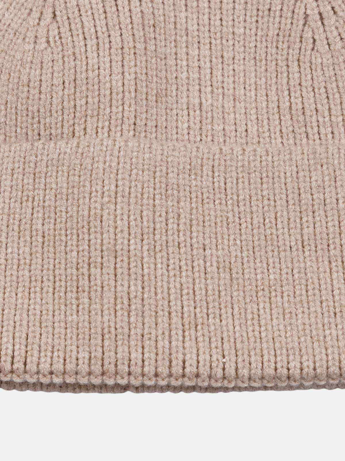 Bonnet coloris camel chiné fille Bonnet coloris camel chiné fille