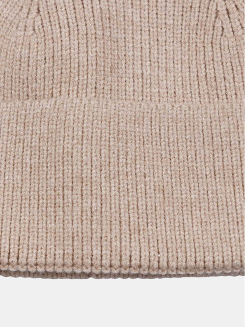 Bonnet coloris camel chiné...