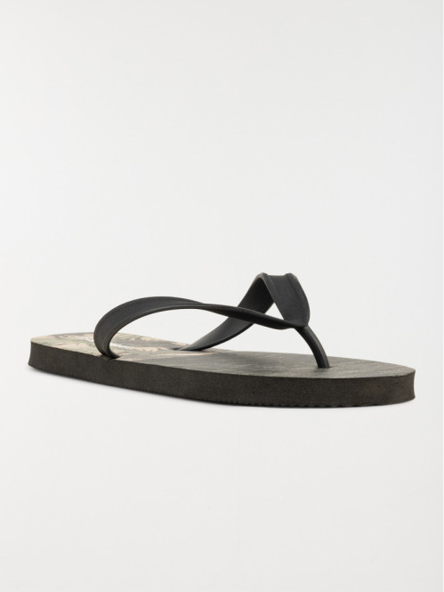 Tongs vertes imprimées...