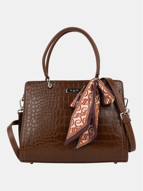 Sac à main texturé avec...