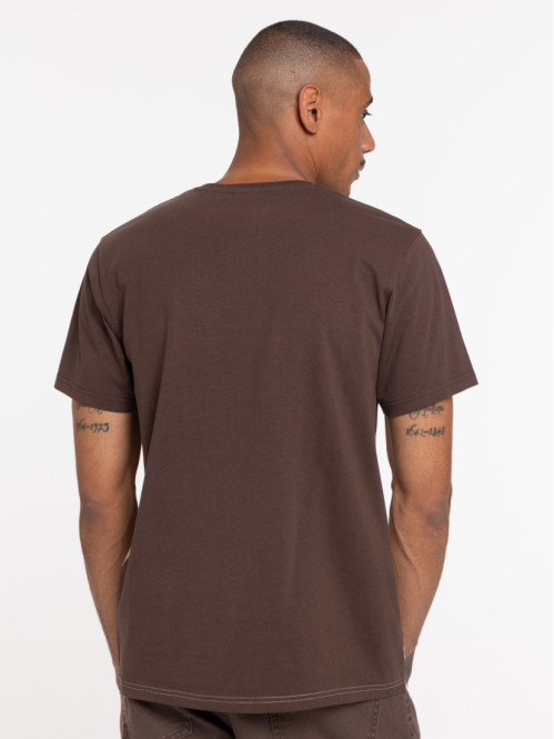 T-shirt tricolore manches...