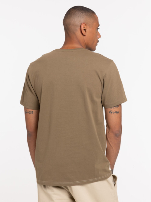 T-shirt tricolore manches...