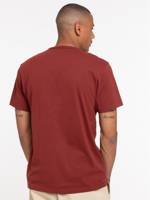 T-shirt col rond boutons homme