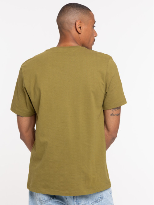 T-shirt col rond uni homme