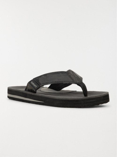 Tongs couleur noire homme...