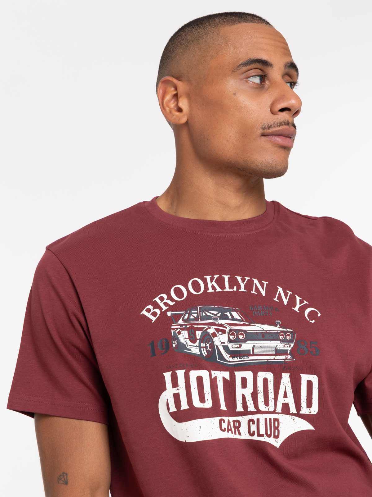 T-shirt imprimé voiture homme T-shirt imprimé voiture homme